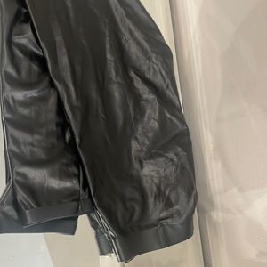 Black Faux Leather Shiny Leggings/Pants